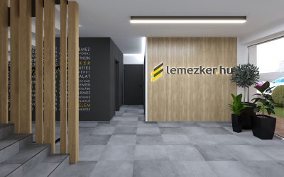 Lemezker – Modern irodadizájn Bajon